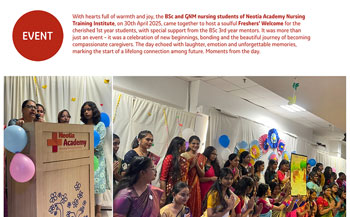 BSc and GNM Nursing Student 1st Year Freshers Welcome