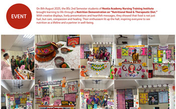 Nutrition Demonstration Programme on Nutritional Need  Therapeutic Diet