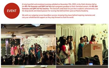 Farewell Programme of BSc 8th Semester and GNM 3rd year